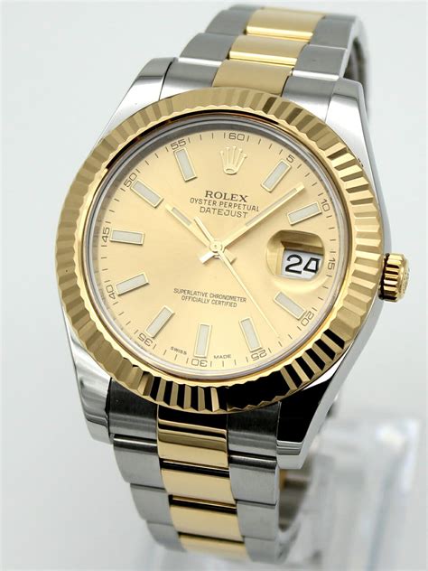 rolex yellow 41|rolex datejust 41mm for sale.